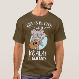 Life Is Better With Koalas And Guitars Premium  T-Shirt