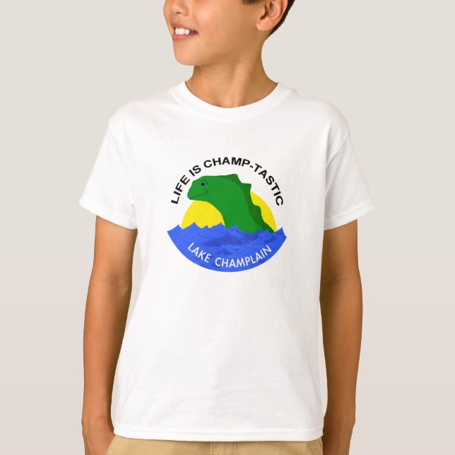 Life Is CHAMP-TASTIC! T-Shirt (Front)