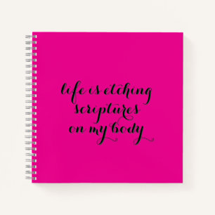 Life is Etching Notebook