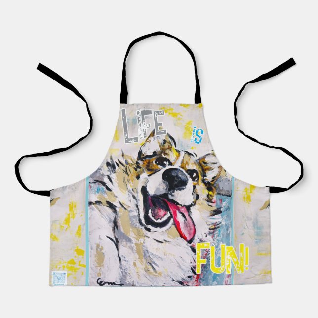 Life is fun! apron (Front)