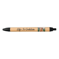 Life Is Golden Great Golden Retriever Dog Pen