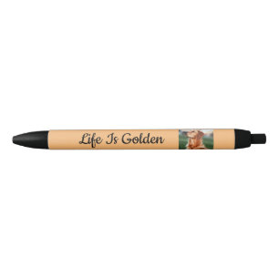 Life Is Golden Great Golden Retriever Dog Pen
