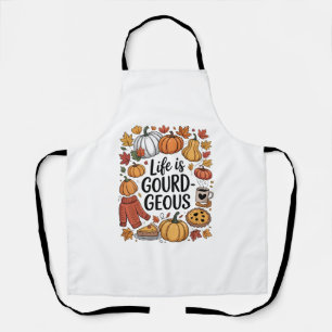 Life is Gourd-geous Fall Apron