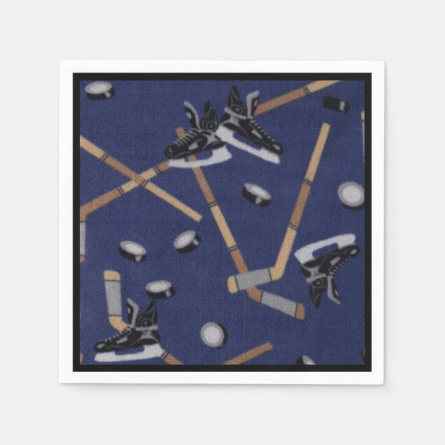 Life is Hockey Napkin (Front)