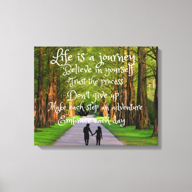 Life is Journey Canvas (Front)
