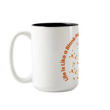 Life is like a Blank page | Inspirational quote