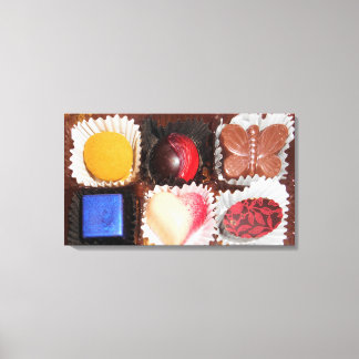 Life is like a box of chocolates canvas print