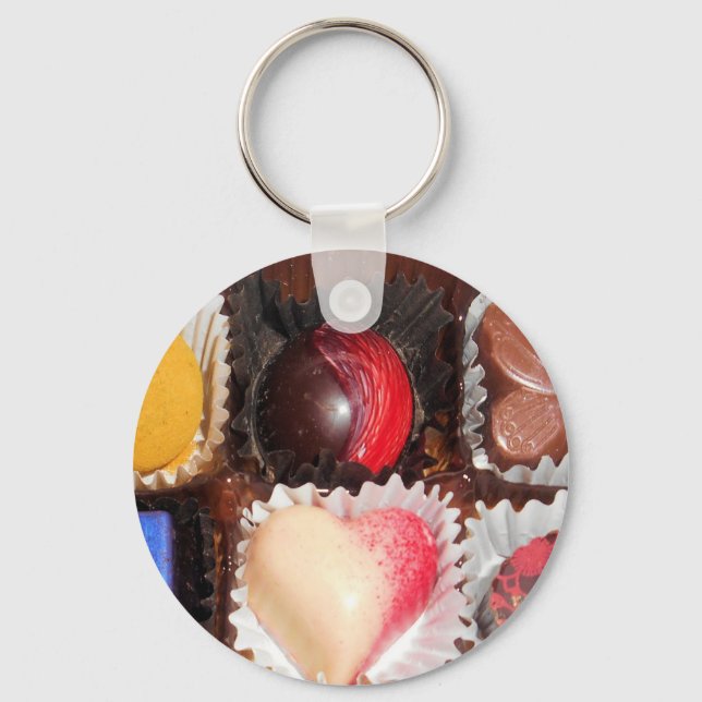 Life is like a box of chocolates  keychain (Front)