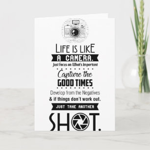 Life is like a Camera Card