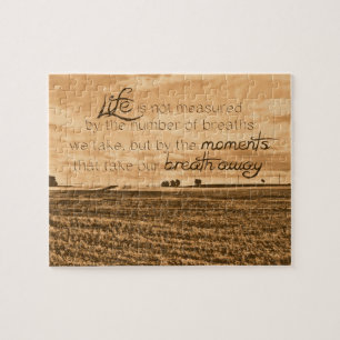 Life is Not Measured Jigsaw Puzzle