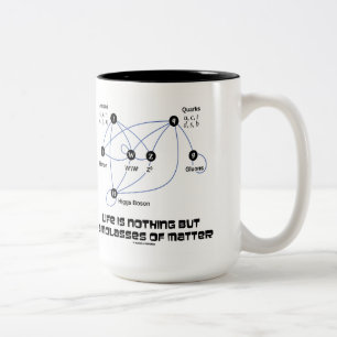 Life Is Nothing But A Molasses Of Matter Two-Tone Coffee Mug
