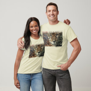 Life is risky.  No one has survived it yet - Jagua T-Shirt