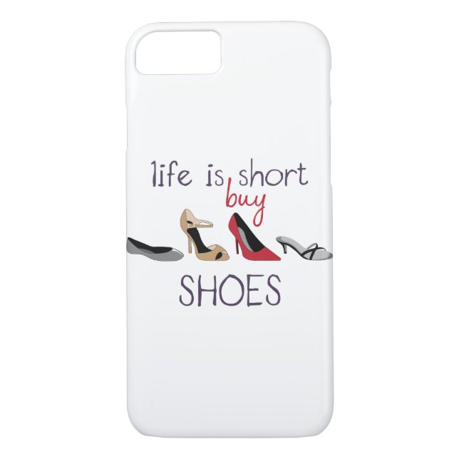 Life Is Short Case-Mate iPhone Case (Back)