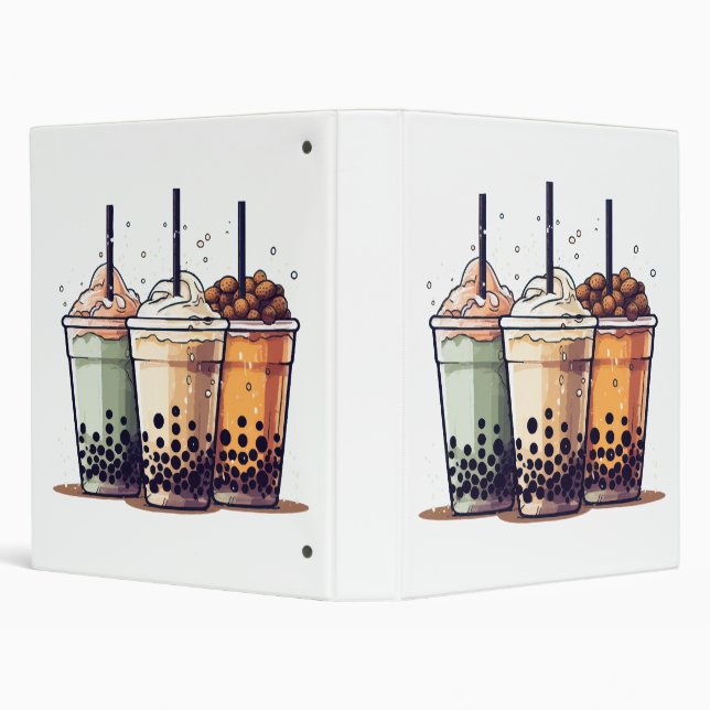 Life is short, drink the boba binder (Background)