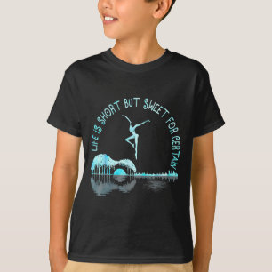 Life Is Short Guitar But Sweet For Certain  T-Shirt