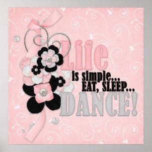 Life is simple poster