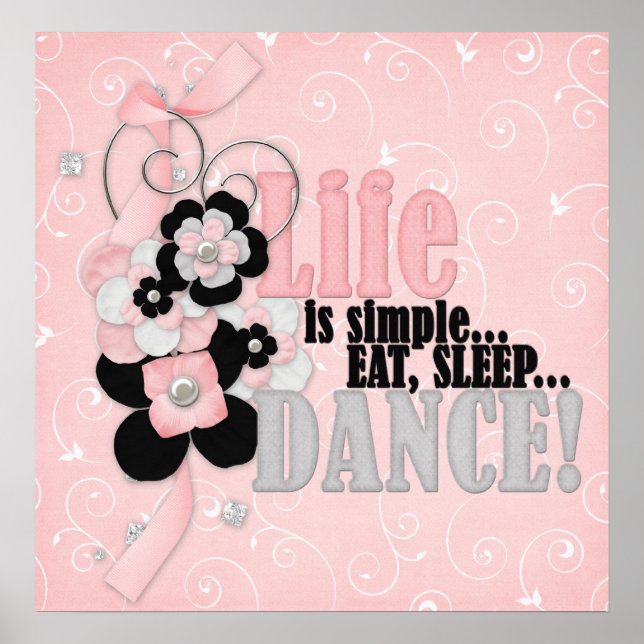 Life is simple poster (Front)