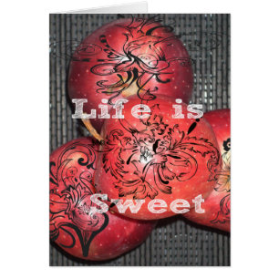 life is sweet and so are apples Customize Product
