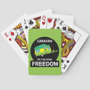 Life Is Sweet AT The Caravan Funny Gifts Travel Mu Playing Cards