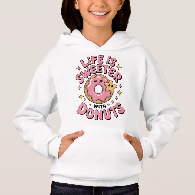 Life Is Sweeter With Doughnuts | Kids (Front)