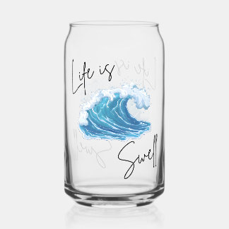 Life is Swell | Ocean Wave Minimalist Aesthetic Ca