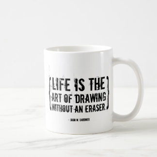 Life is the art coffee mug