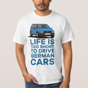 Life is too short to drive - Uno Mille Turbo Mk1 T-Shirt