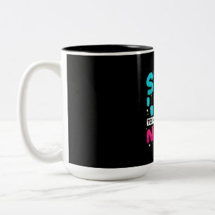 Life Is Too Short To Have Boring Nail Two-Tone Coffee Mug