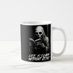 Life Is Y Without Jesus Christian Appropriate Hall Coffee Mug