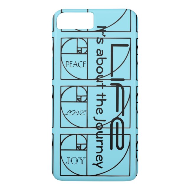 Life - It's about the Journey Case-Mate iPhone Case (Back)