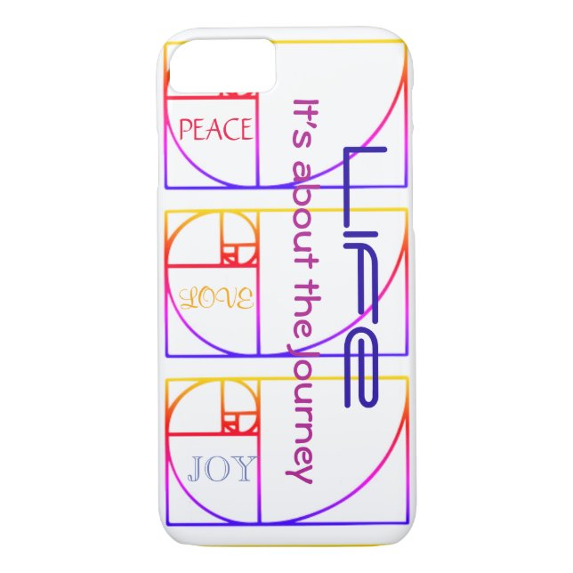 Life - It's about the Journey Case-Mate iPhone Case (Back)