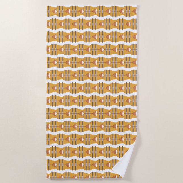 Life jacket beach towel (Front)