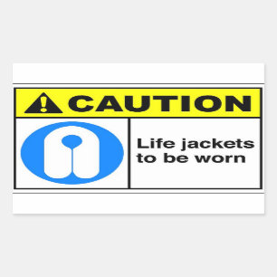 Life jackets sticker