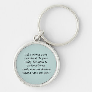 Life Journey Keychain