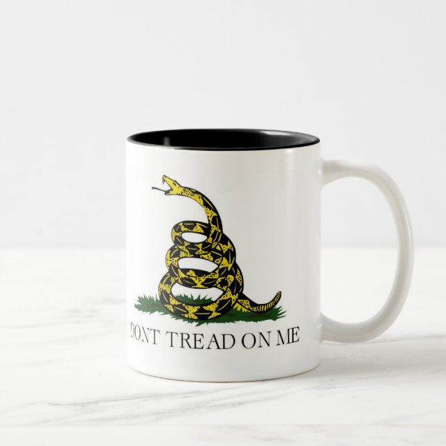 Life, Liberty and the pursuit of Happiness Two-Tone Coffee Mug (Right)