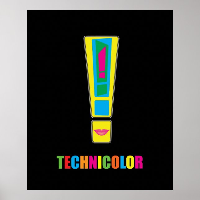 Life Live Technicolor Poster (Front)