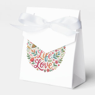 ​"Life & Love" Premium Gift Bag – Beautiful Favor Box