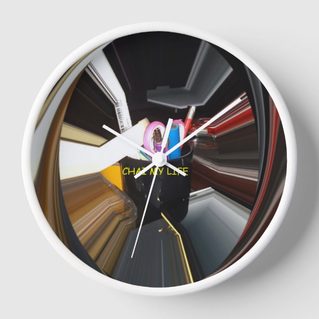 Life lovely Inspired DIY Ideas Wall Clock (Front)