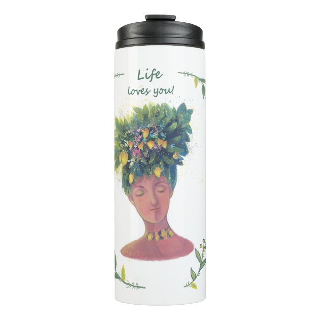 life lover thermal tumbler (Front)