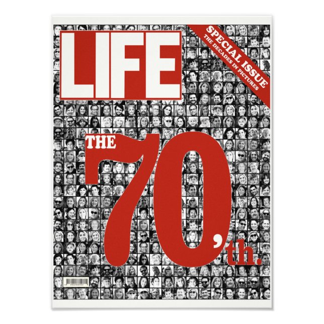 Life Magazine Custom Photo Collage (Front)