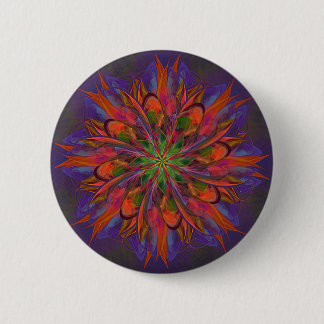 Life Mandala 2 Inch Round Button