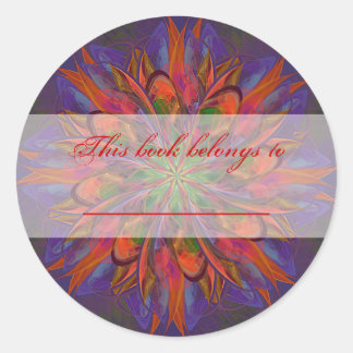 Life Mandala Classic Round Sticker