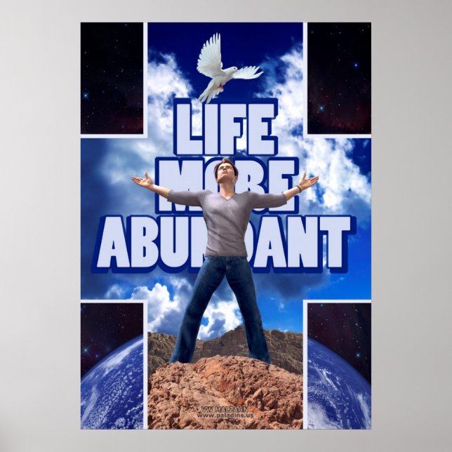 Life More Abundant - 28 x 20 Poster (Front)