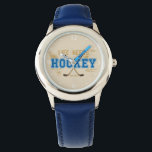 Life Needs Hockey Youth Watch<br><div class="desc">Life Needs Hockey Youth watch. What's life without hockey? Life needs hockey!</div>