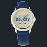 Life Needs Hockey Youth Watch<br><div class="desc">Life Needs Hockey Youth watch. What's life without hockey? Life needs hockey!</div>