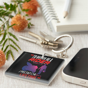 Life of a Motorcycle Rider: Ride, Don’t Watch Keychain