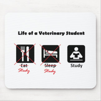 Life of a Vet Student Mouse Pad