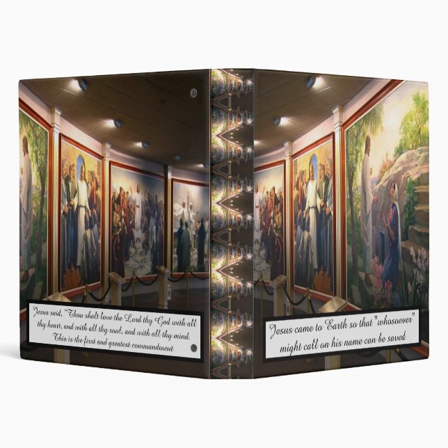 Life of Jesus binder (Background)