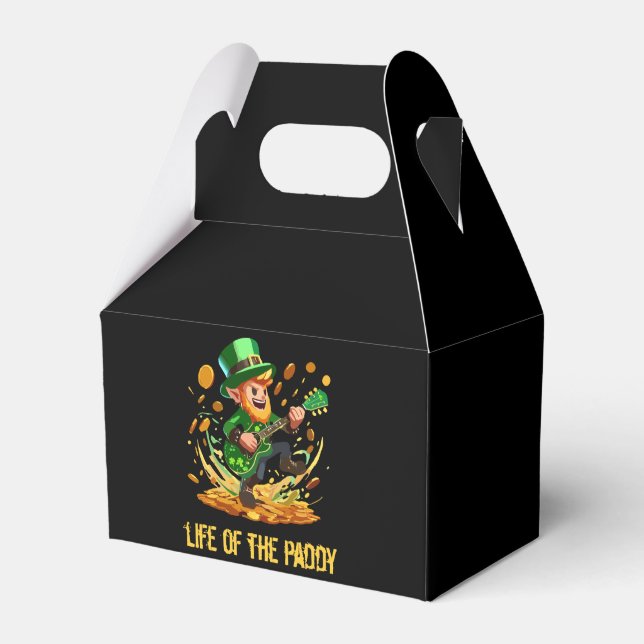 Life of the paddy, St Patrick's day Favor Box (Front Side)