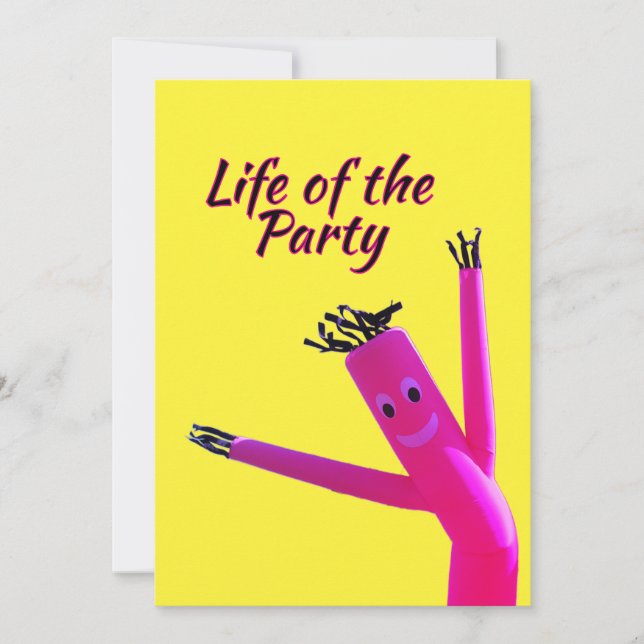 Life of the Party Invitation (Front)